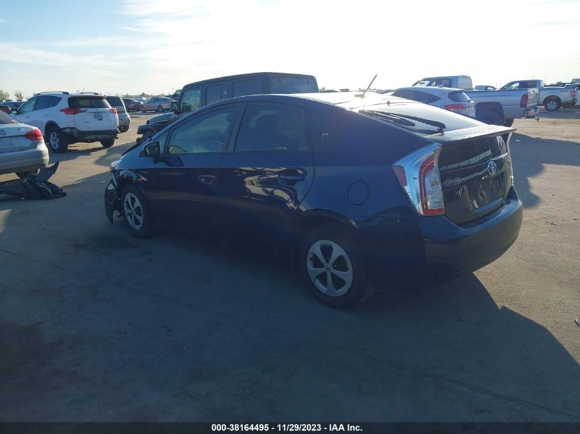 2014 TOYOTA PRIUS FOUR - JTDKN3DU6E0391431