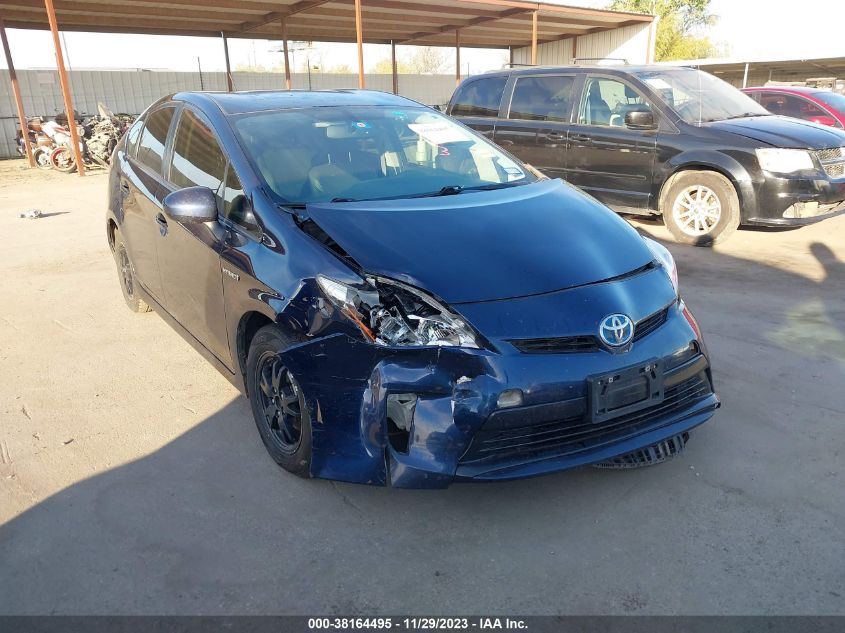 2014 TOYOTA PRIUS FOUR - JTDKN3DU6E0391431