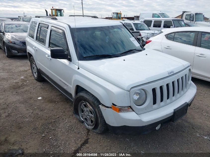 2017 JEEP PATRIOT SPORT - 1C4NJPBA4HD169198