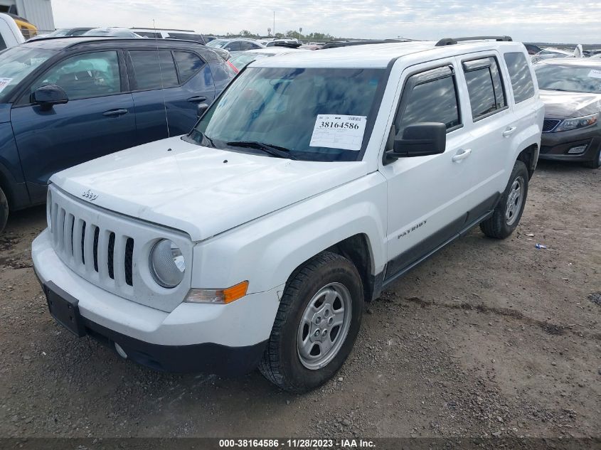 2017 JEEP PATRIOT SPORT - 1C4NJPBA4HD169198