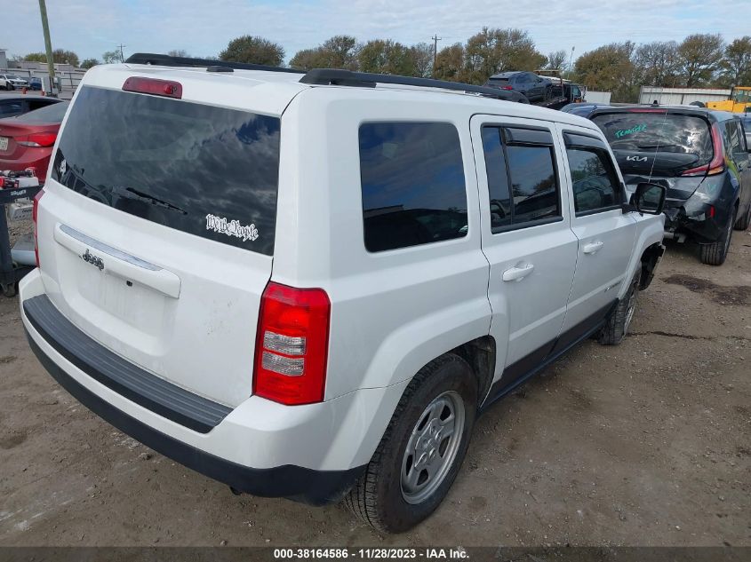 2017 JEEP PATRIOT SPORT - 1C4NJPBA4HD169198