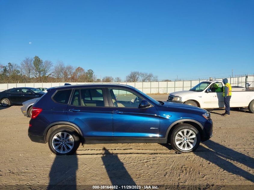 2017 BMW X3 SDRIVE28I - 5UXWZ7C31H0X42738