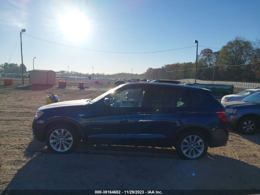 2017 BMW X3 SDRIVE28I - 5UXWZ7C31H0X42738