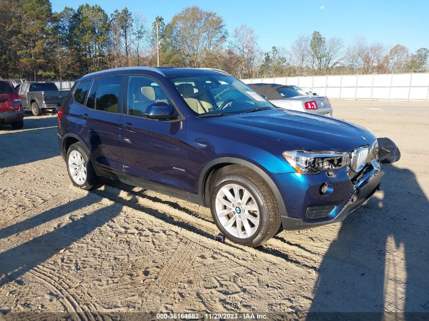 2017 BMW X3 SDRIVE28I - 5UXWZ7C31H0X42738