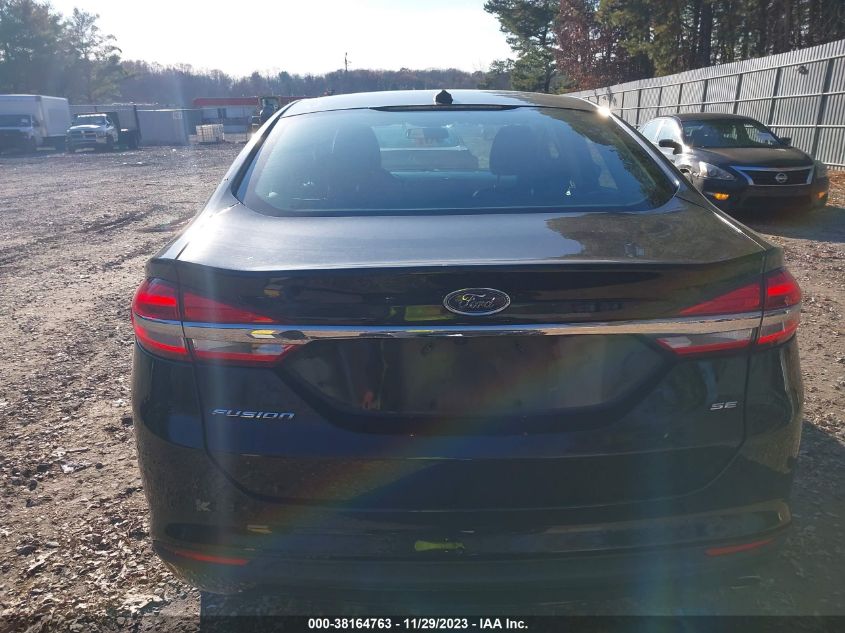 2017 FORD FUSION SE - 3FA6P0H74HR203028