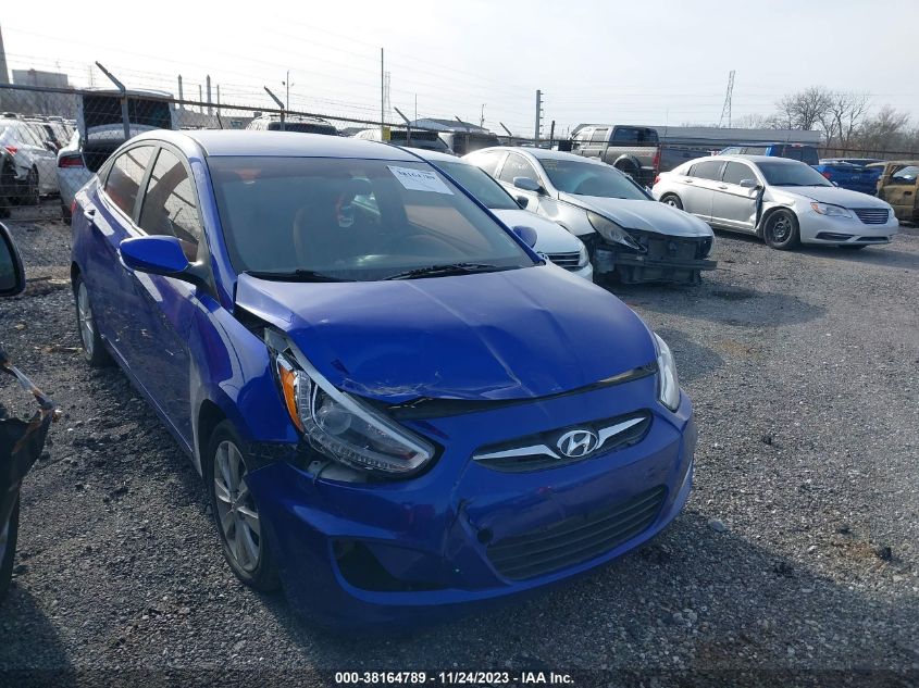 2014 HYUNDAI ACCENT GLS/SE - KMHCU4AE5EU739444