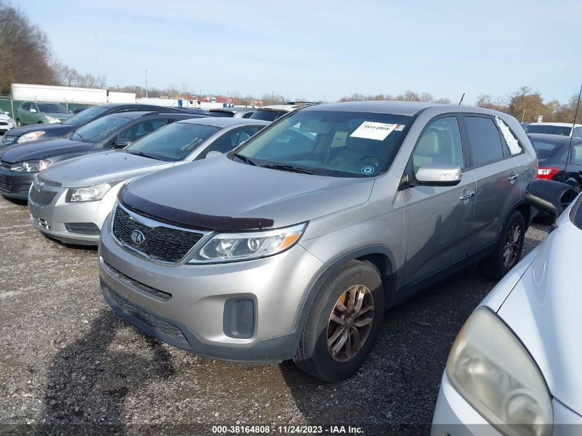 2014 KIA SORENTO LX - 5XYKT3A61EG425037