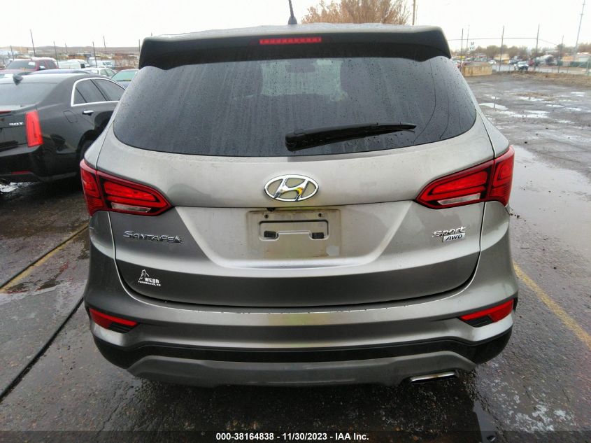 2018 HYUNDAI SANTA FE SPORT 2.4L - 5NMZTDLB7JH092244