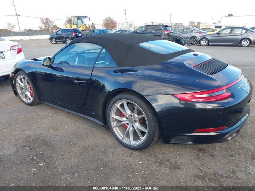 VIN WP0CB2A94HS154615 2017 PORSCHE 911 CARRERA 4S