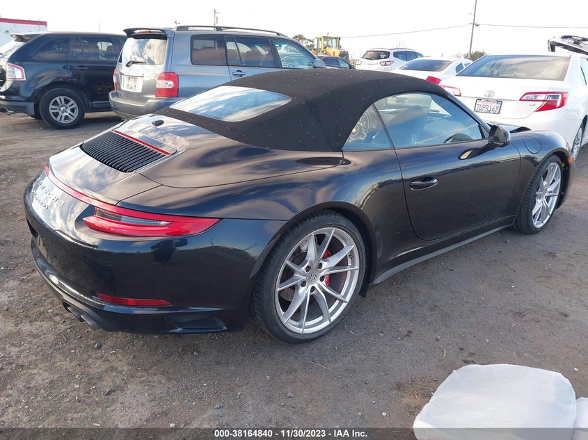 VIN WP0CB2A94HS154615 2017 PORSCHE 911 CARRERA 4S