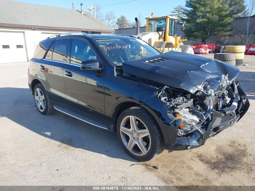 2014 MERCEDES-BENZ ML 350 4MATIC - 4JGDA5HB6EA385546