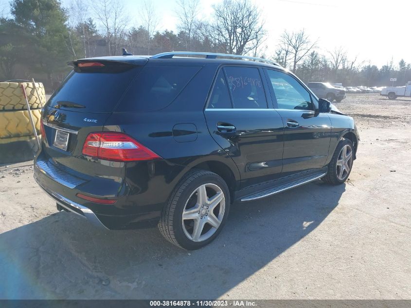 2014 MERCEDES-BENZ ML 350 4MATIC - 4JGDA5HB6EA385546