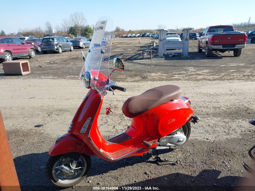 2021 VESPA PRIMAVERA/SPRINT 150 ZAPM818G1M5904478