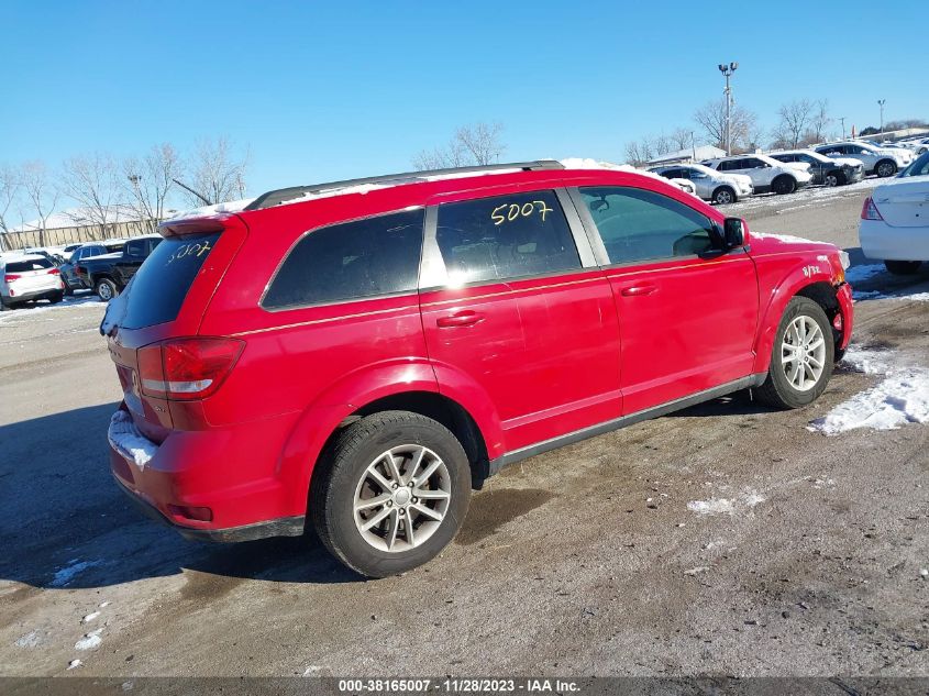 2013 DODGE JOURNEY SXT - 3C4PDDBG4DT672074