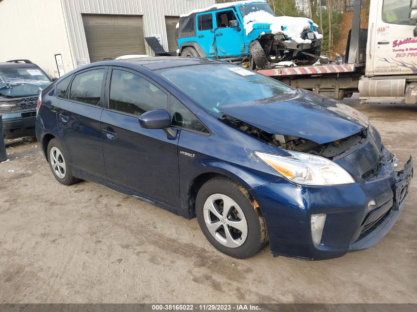 2014 TOYOTA PRIUS FOUR - JTDKN3DUXE1838000