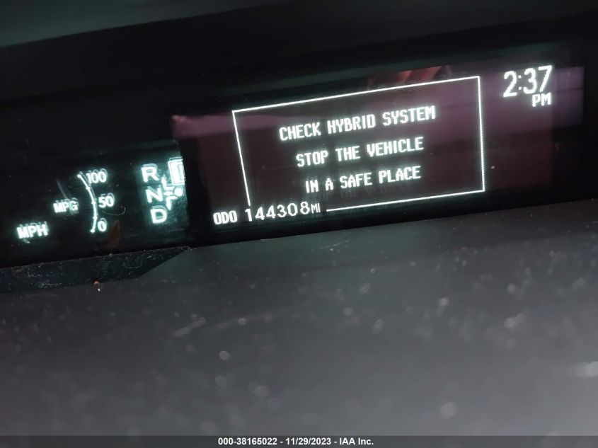 2014 TOYOTA PRIUS FOUR - JTDKN3DUXE1838000