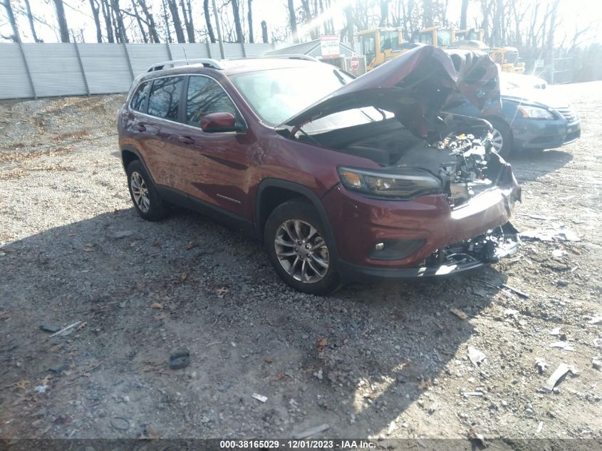 2021 JEEP CHEROKEE LATITUDE LUX 4X4 - 1C4PJMMX2MD154542