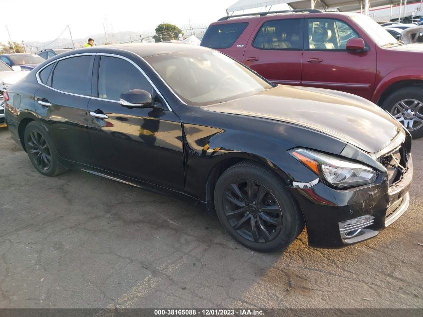 2016 INFINITI Q70H JN1EY1AP1GM470012