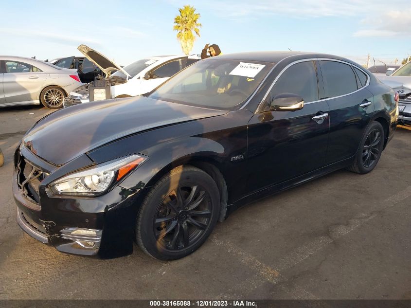 2016 INFINITI Q70H JN1EY1AP1GM470012