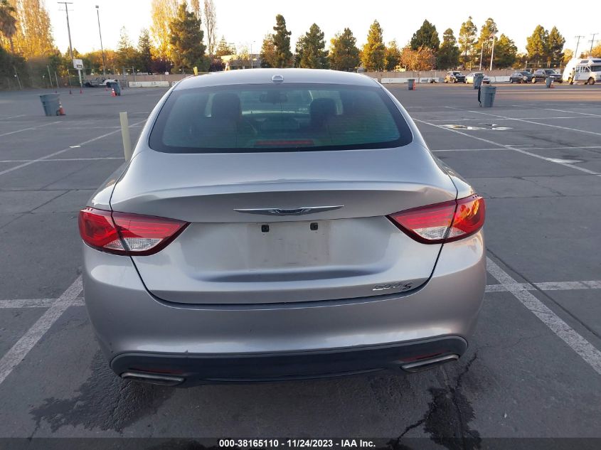 2015 CHRYSLER 200 S - 1C3CCCBB7FN696490