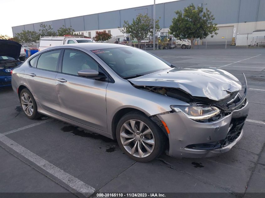 2015 CHRYSLER 200 S - 1C3CCCBB7FN696490