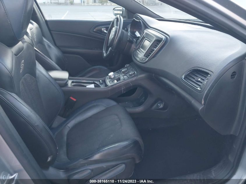 2015 CHRYSLER 200 S - 1C3CCCBB7FN696490