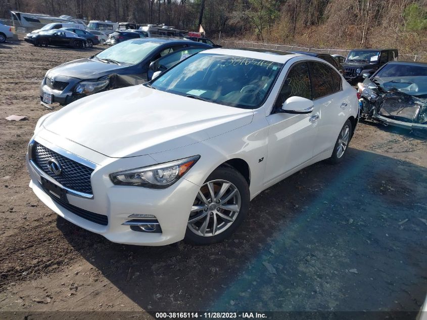 2015 INFINITI Q50 PREMIUM/SPORT - JN1BV7AR7FM421167