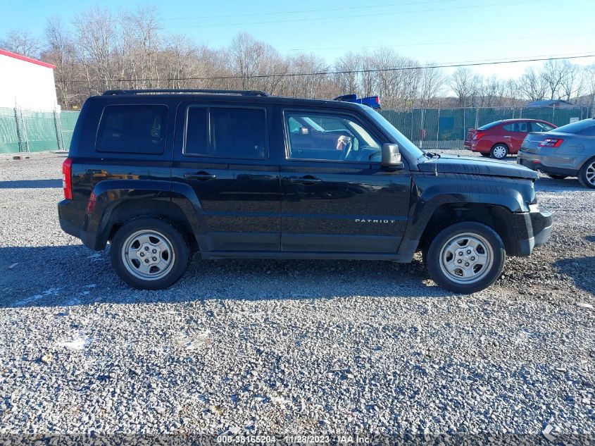 2014 JEEP PATRIOT SPORT - 1C4NJRBB0ED774142