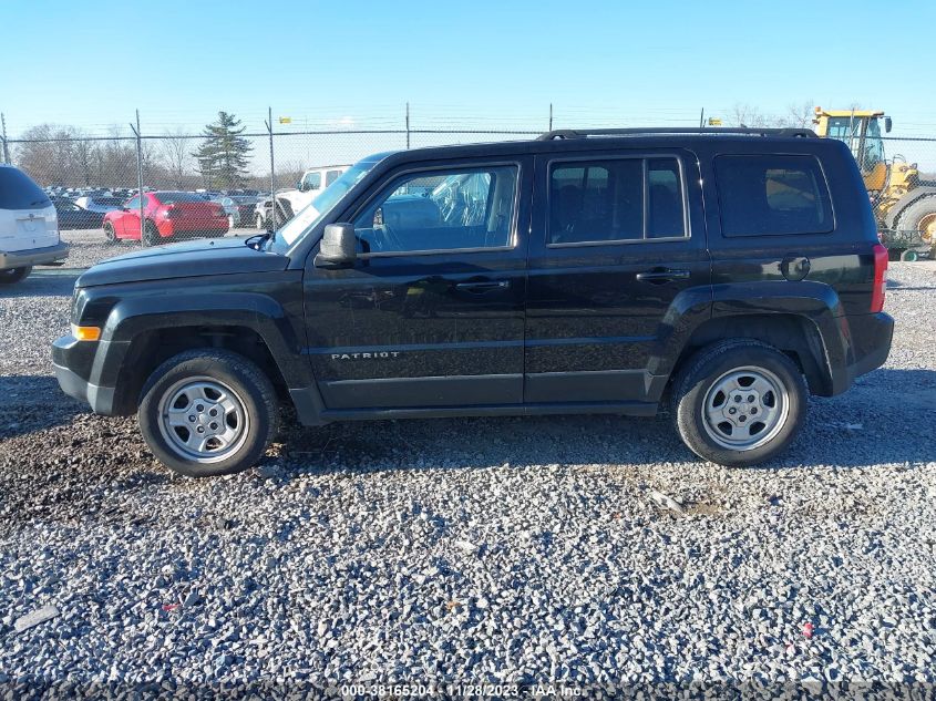 2014 JEEP PATRIOT SPORT - 1C4NJRBB0ED774142