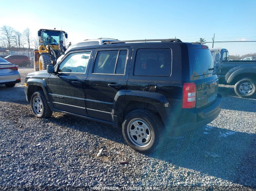 2014 JEEP PATRIOT SPORT - 1C4NJRBB0ED774142