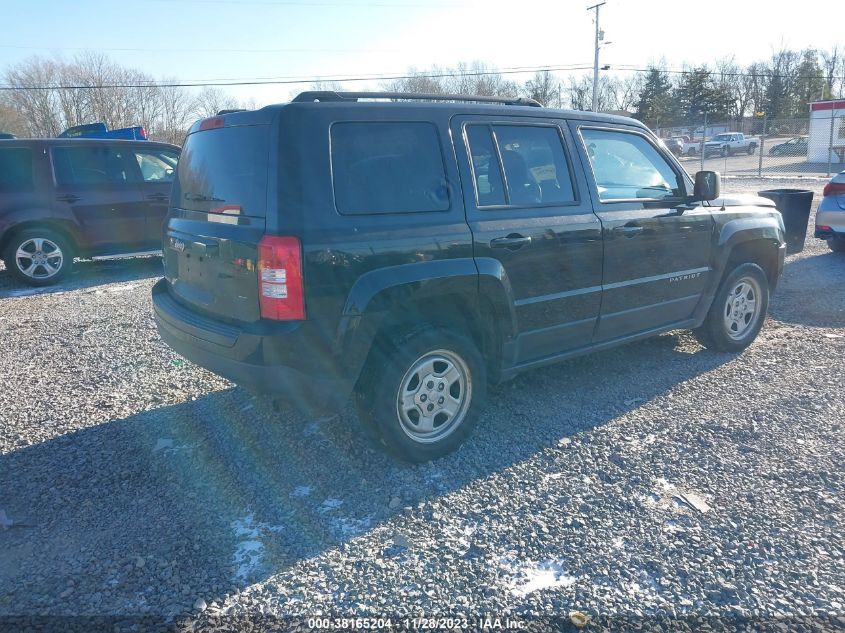 2014 JEEP PATRIOT SPORT - 1C4NJRBB0ED774142
