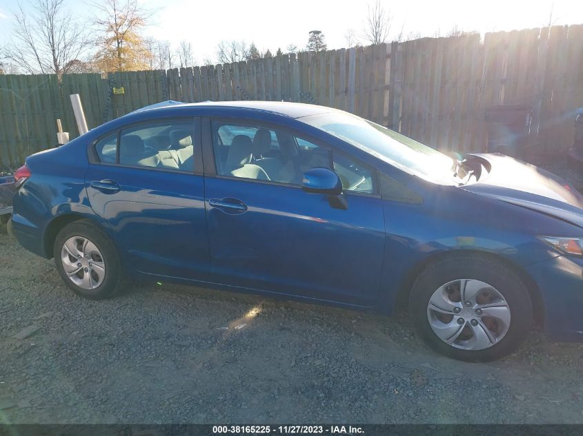 2013 HONDA CIVIC LX - 2HGFB2F55DH560778