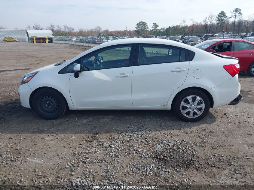 2014 KIA RIO LX - KNADM4A31E6418509