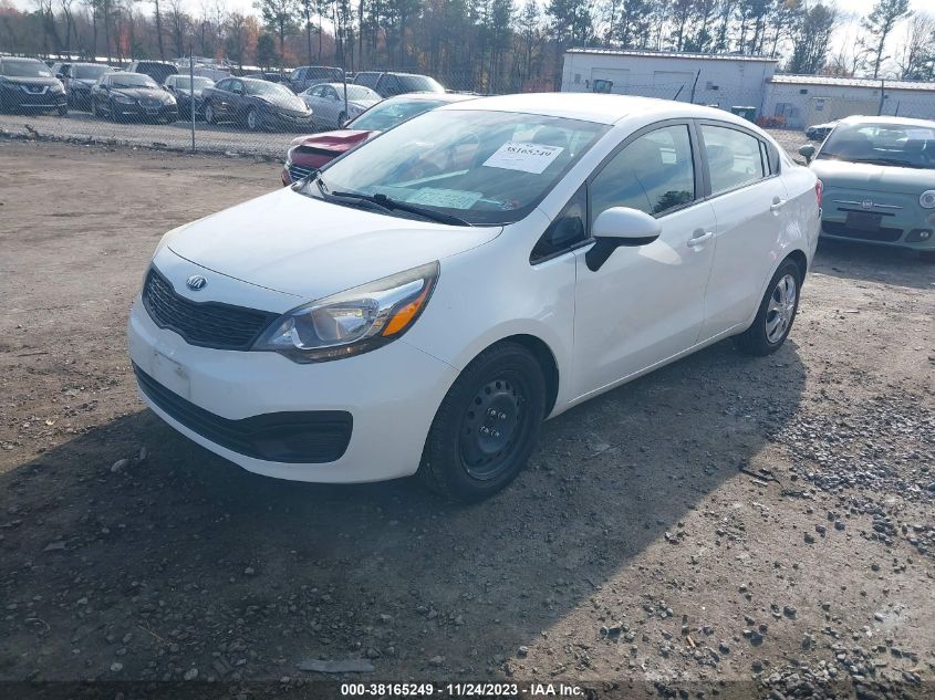 2014 KIA RIO LX - KNADM4A31E6418509