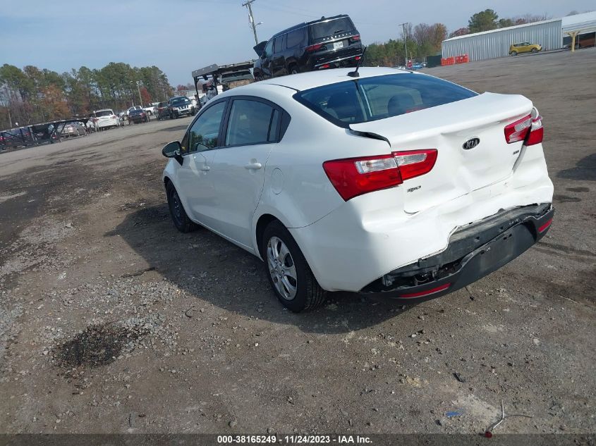 2014 KIA RIO LX - KNADM4A31E6418509