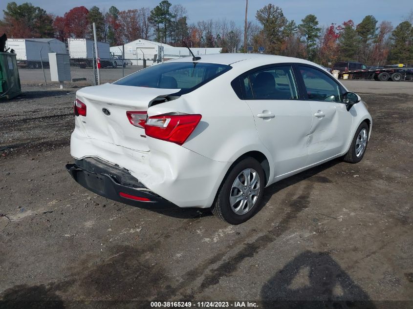 2014 KIA RIO LX - KNADM4A31E6418509