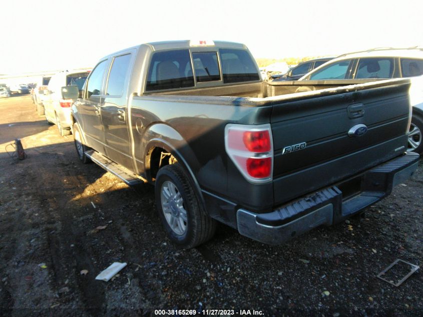 2013 FORD F-150 LARIAT - 1FTFW1CF6DFD55272