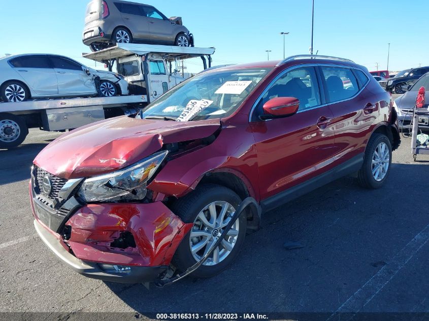 2022 NISSAN ROGUE SPORT SV FWD XTRONIC CVT - JN1BJ1BV3NW346295