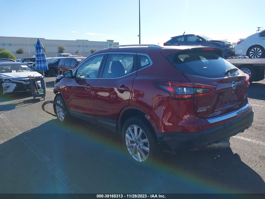 2022 NISSAN ROGUE SPORT SV FWD XTRONIC CVT - JN1BJ1BV3NW346295