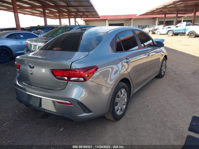 VIN 3KPA24AD2ME426325 2021 KIA RIO S