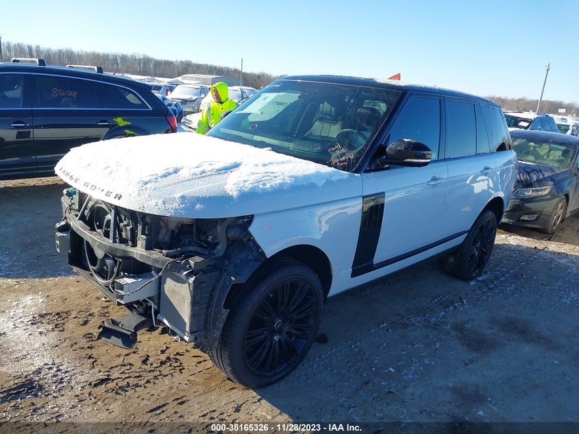VIN SALGS2RU6LA597320 2020 LAND ROVER RANGE ROVER HSE