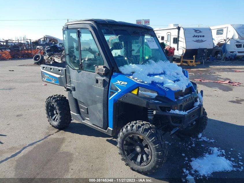 4XARTU994H7188393 POLARIS RANGER XP 1000 EPS RANCH/NSTAR 2017