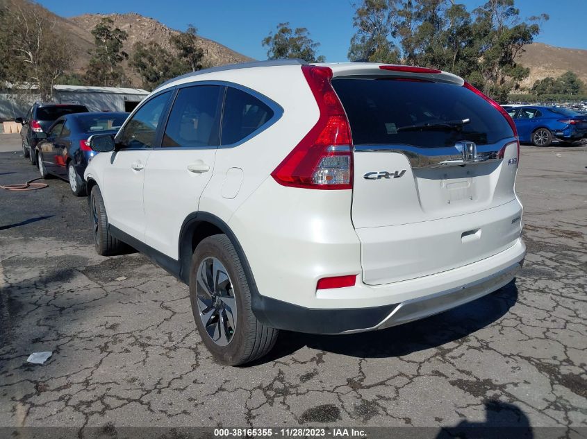 2016 HONDA CR-V TOURING - 5J6RM4H97GL085914