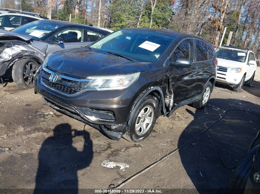 2015 HONDA CR-V LX - 5J6RM4H33FL026191