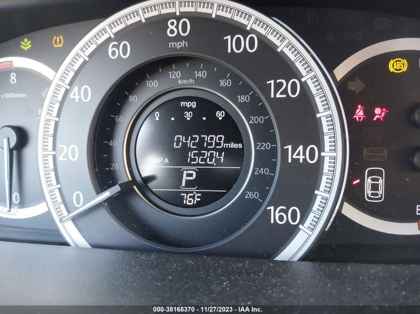 2013 HONDA ACCORD LX - 1HGCR2F31DA026138