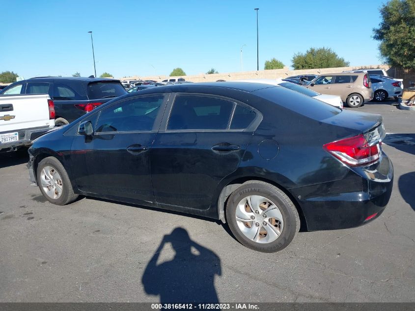 2013 HONDA CIVIC LX - 19XFB2F51DE209201