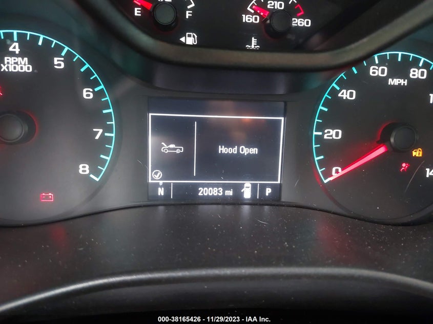 VIN 1GCGSCEA7N1239607 2022 CHEVROLET COLORADO LT