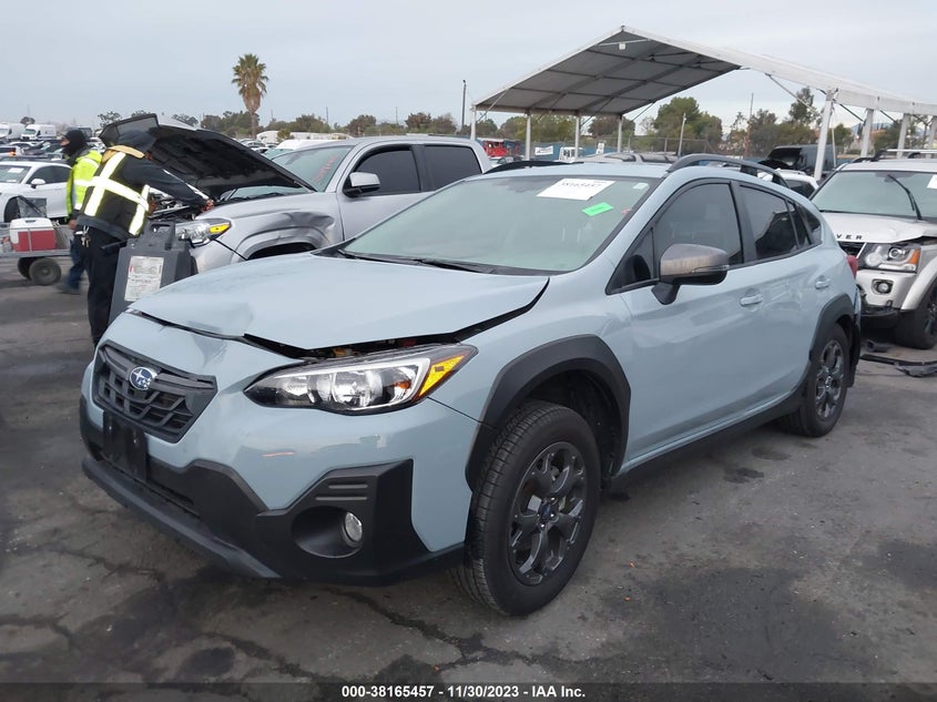 VIN JF2GTHRC7PH232965 2023 SUBARU CROSSTREK SPORT