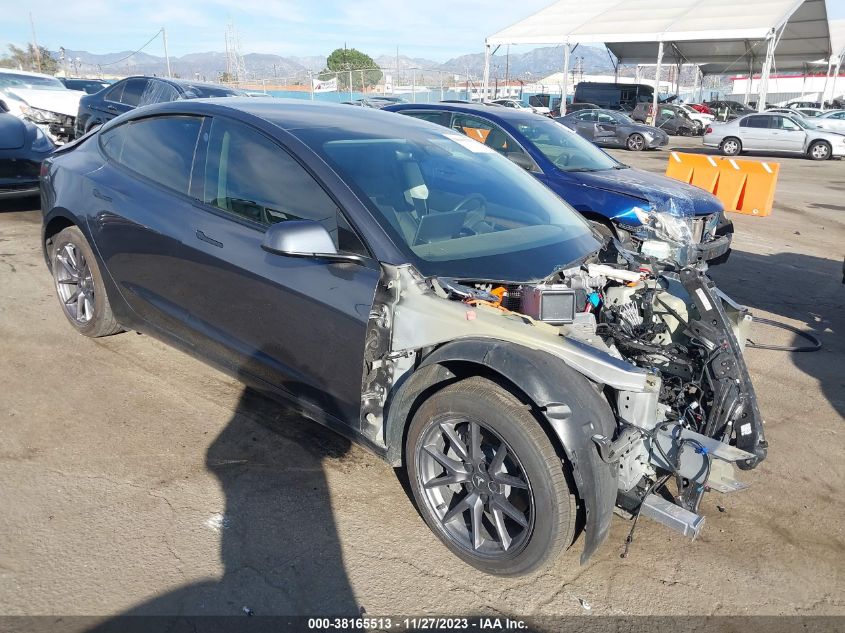 5YJ3E1EB3NF237637 TESLA MODEL 3 LONG RANGE DUAL MOTOR 2022