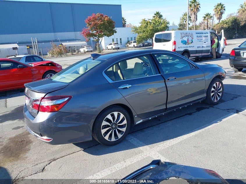 VIN JHMCR6F75HC005505 2017 HONDA ACCORD HYBRID TOURING